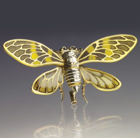Cicada Brooch
