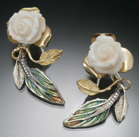 Rosebush Earrings